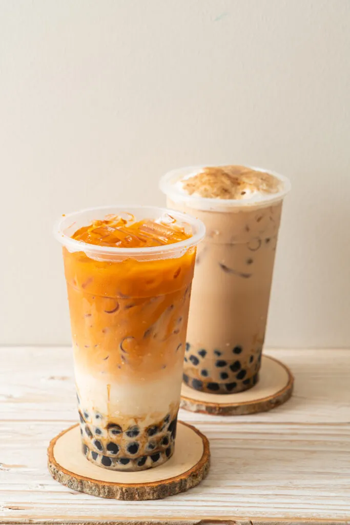 fresh boba coffee bubbletea