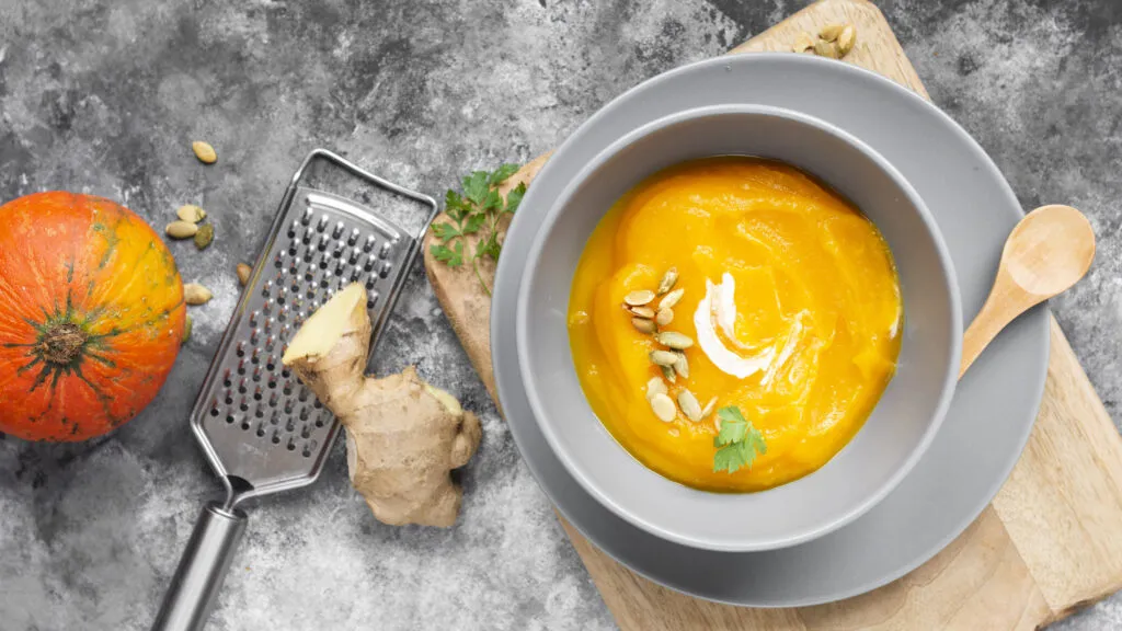 diet soup pumpkin grater
