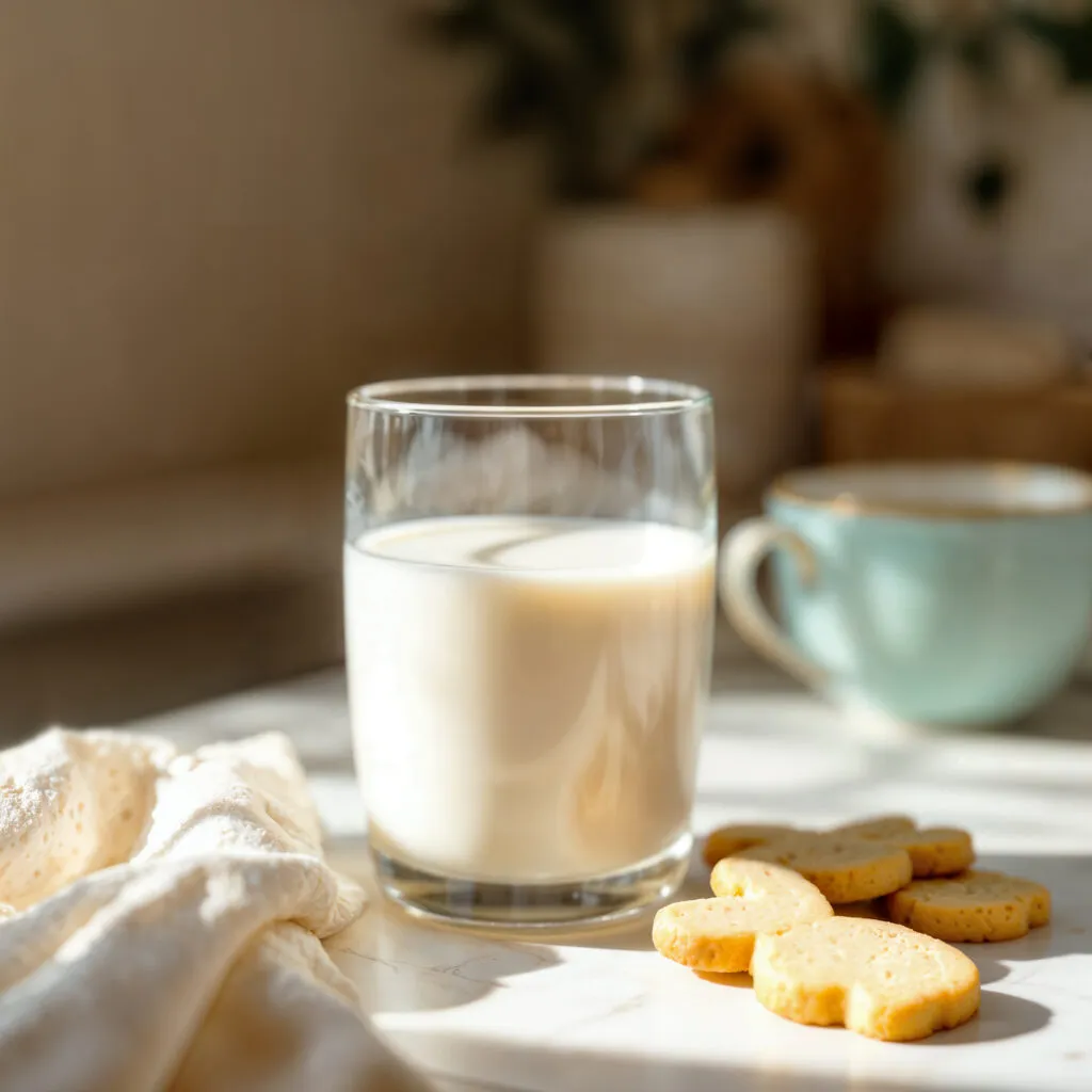 milk cookies delicious cozy morning treat