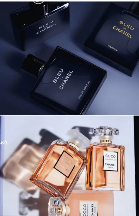 layer nước hoa phong cách tương phản